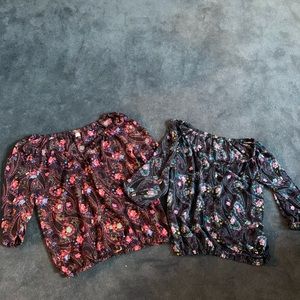 Dressy sheer gypsy style shirt